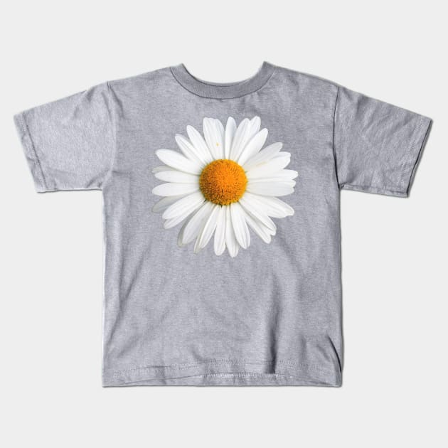 White Daisy Kids T-Shirt by ghjura